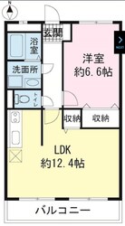 ＬＡＴＴＥ外原館の物件間取画像